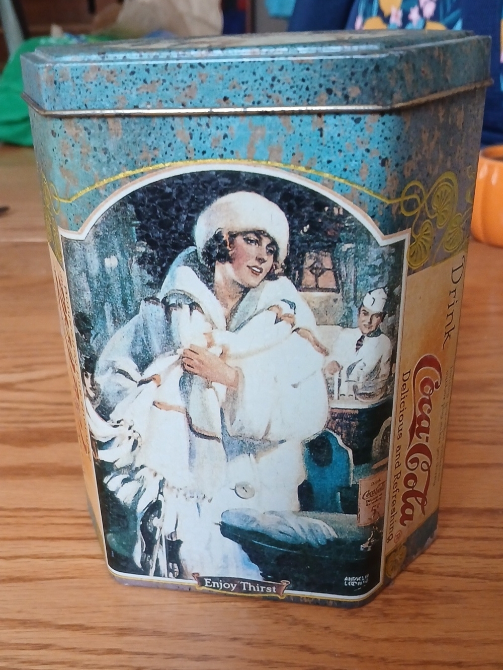 Vintage 1991 Coca Cola Tin